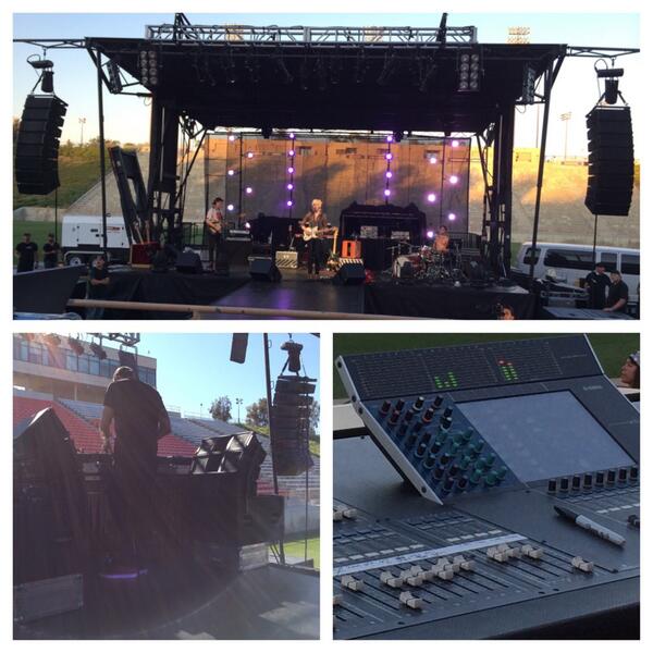 LinearProd's tweet image. Linear work CSUF Spring concert tonight.