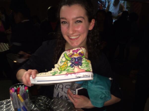 GSpence19's tweet photo. #SDP2014 solid event &amp; artist Teresa Adamo with her #AllStar effort in the finals! http://t.co/IwqtSydXA1