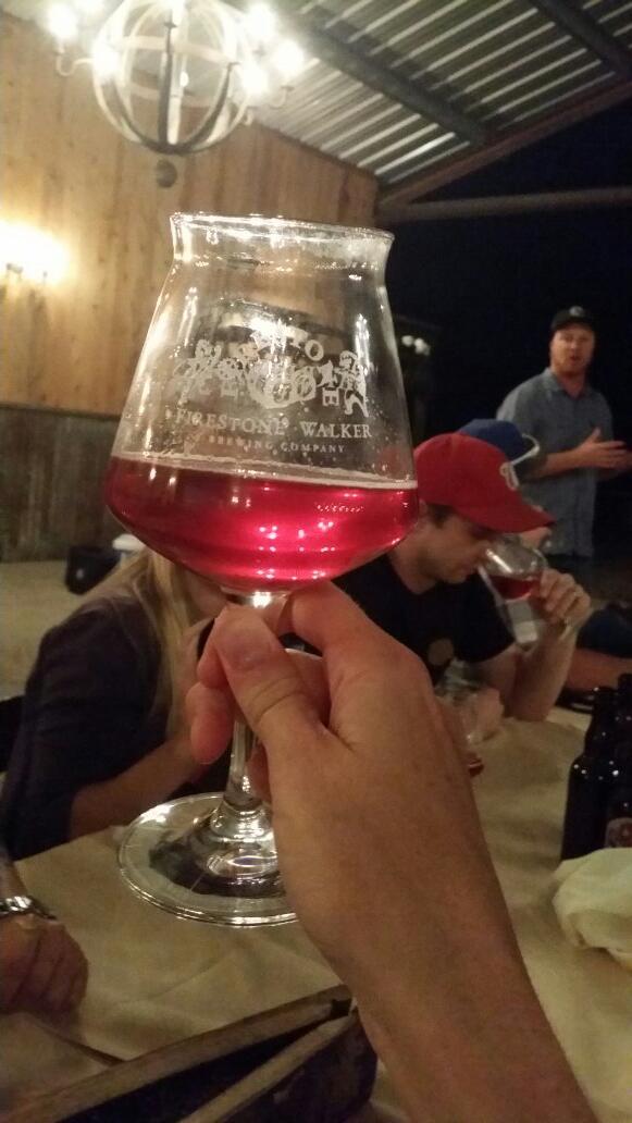 TheBeerGoddess's tweet photo. Jim talking about Zin Skin, a Barrel Works beer they just brewed. #LA2FW2 #craftbeer http://t.co/Sp7k1FJuSc