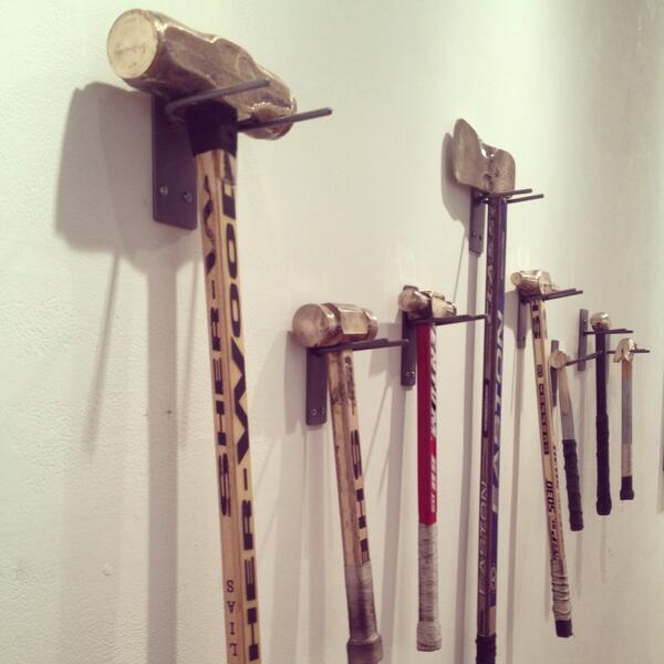 AWOLGallery's tweet photo. Rock'em Sock'em The Great Canadian Hockey Show &amp; Puck Project May 1-11 @strombo http://t.co/raMkv7NST5