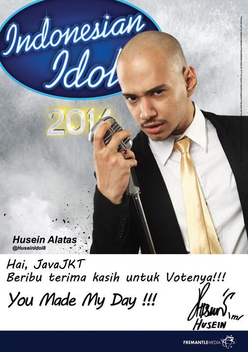 HuseinIDOL8's tweet photo. Terima kasih atas pilihan Anda @JavaJkt http://t.co/lK4UzUw05v
