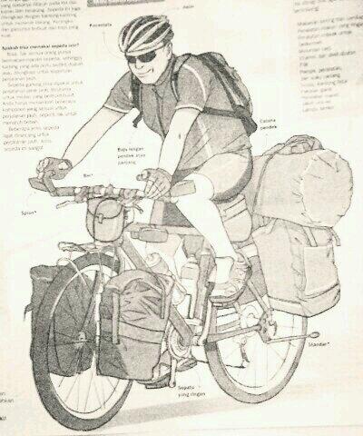 Bikepacker_Id's tweet photo. Karikatur Bikepacker http://t.co/BB5pgjbe9S