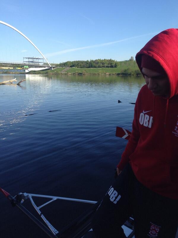 SCBC2014's tweet photo. Jolly boating weather http://t.co/U0EjpHt7G8