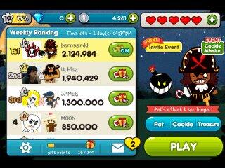 bernard_kiding's tweet photo. @indo_line rekor skor paling tinggi selama bermain Cookie Run hhehehehehehee #cookierun http://t.co/KOsEEbqKpq