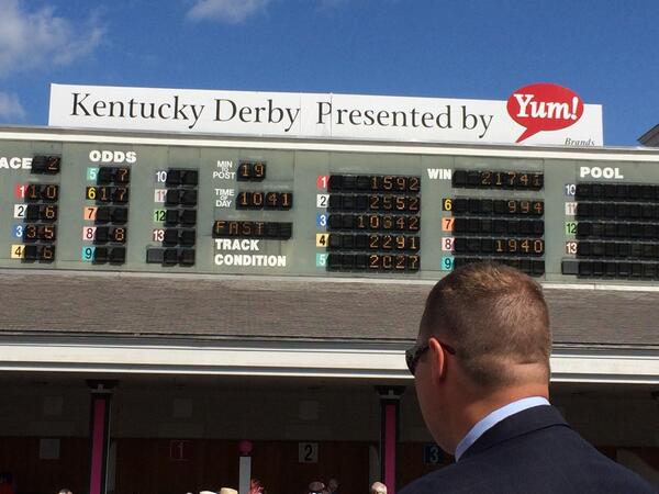 Oaks was a blast...Untapable came thru