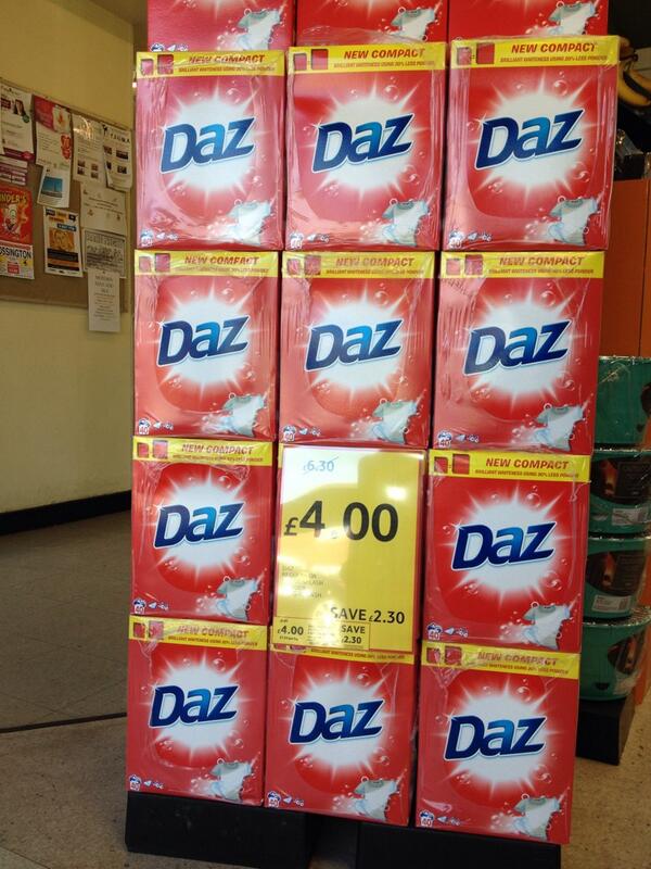 Customer favourite back in store and again only £4,let's get them 'whites white' with this fantastic off <a href="/rob_carley/">Rob Carley</a>