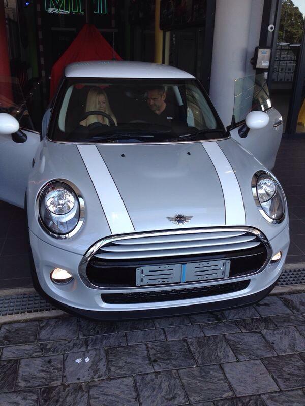 Checking out my beautiful new Mini at  SMG Rocks. Big thanks to Craig Fortune for the wonderful service.