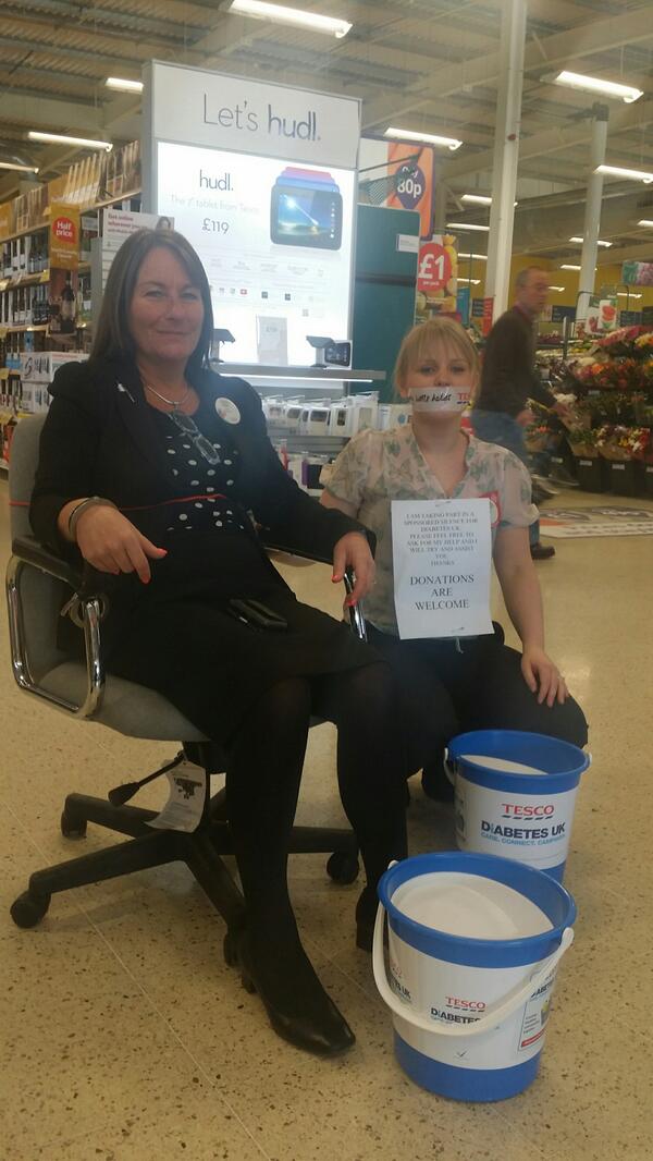 <a href="/5982nights/">5982 Night Team</a> @TescoSkipton Skipton colleagues have a dream come true today!!