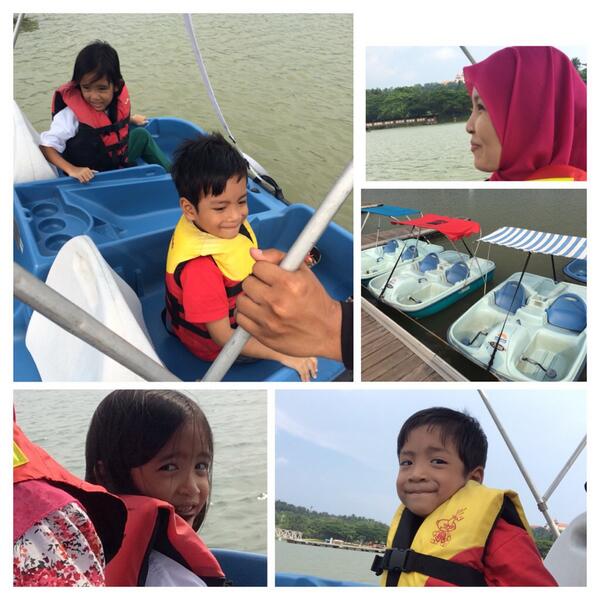FamilyTravelMY's tweet photo. Paddle Boat at pusat rekreasi #putrajaya #virtualmalaysia #vmy2014 #vmyfamily http://t.co/zISKF3iNwc