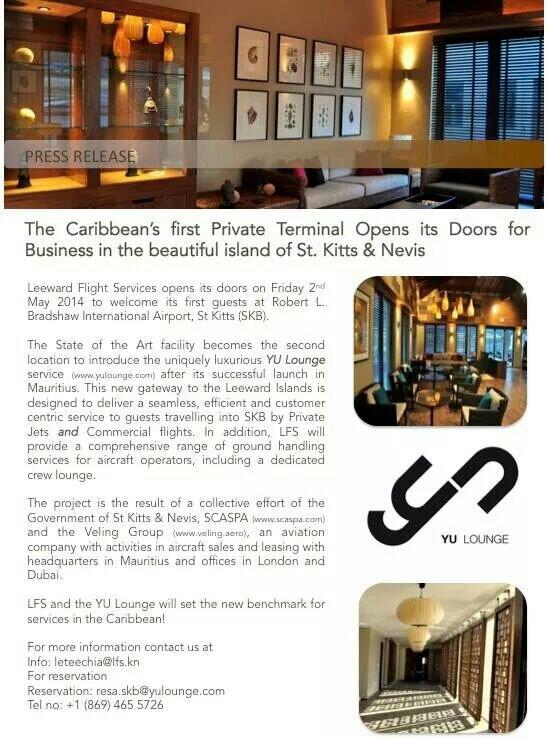 Leteechia's tweet image. opening of #privateterminal in #stkitts
#opening #pressrelease #aviation #luxury #lounge #luxurytravels  @YuLounge