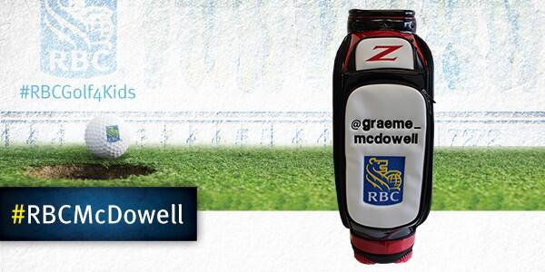 Graeme_McDowell's tweet image. One more day! Retweet to be in with a chance to win my signed tour bag! #RBCMcDowell #RBCGolf4Kids
