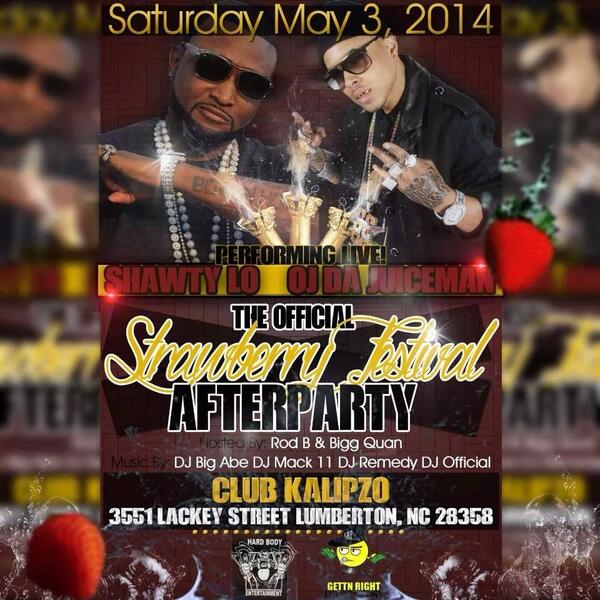 2610D4LMOVEMENT's tweet photo. Tonight May3rd @THATSSHAWTYLO performing live at club kalipzo 3551 lackey street lumberton,North Carolina 28358 http://t.co/A15UHcjr61