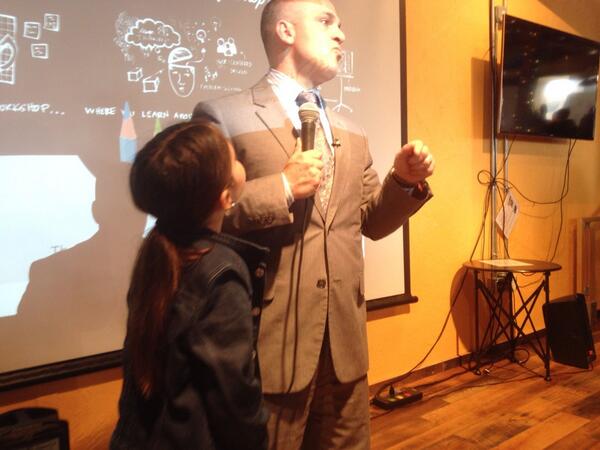 MassEducation's tweet image. Thanks, Rob. She's a good sidekick. RT @rwessman: Sec. Malone's daughter is the best! #EduDesignShop #precocious