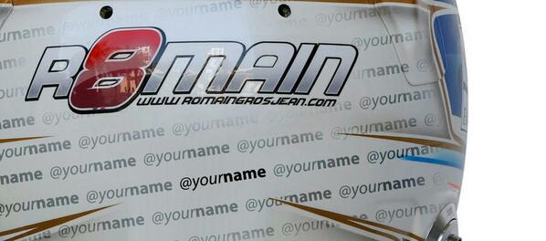 RGrosjean's tweet image. Retweeté @F1TotalOfficiel pour avoir votre nom sur mon casque lors du #MonacoGP ! #Thankyou