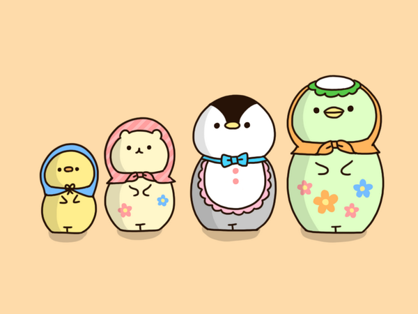 ヘンかわいい ちいさんぽギャラリー マトリョーシカ W T Co F1f46gtuhg Twitter