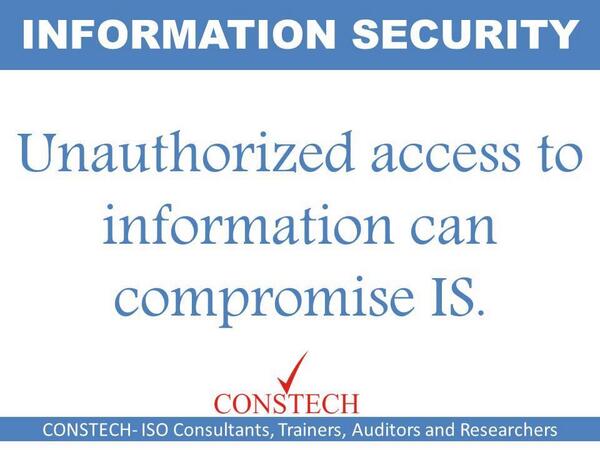 ISOstandardISO's tweet image. ISO 27001....information security ....