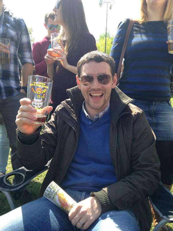 Mr. Anderson at #readingbeerfest