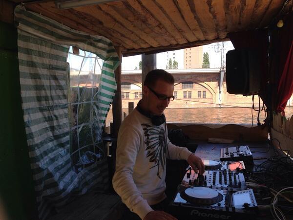 Dennis Beutler am Start