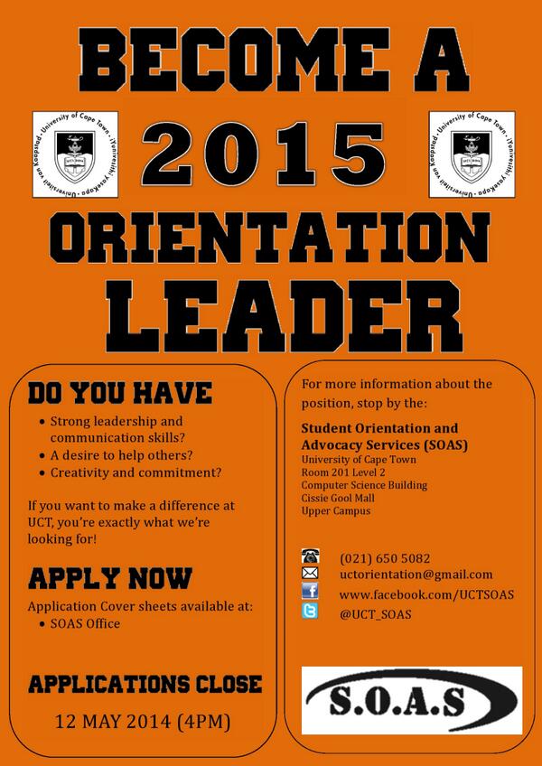 Student Orientation tweet media