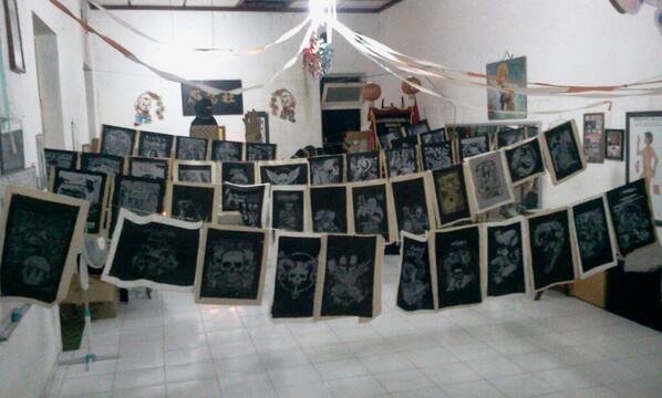 Milisifotocopy x banyuhurip #pamerankelilingkampung sekarang.