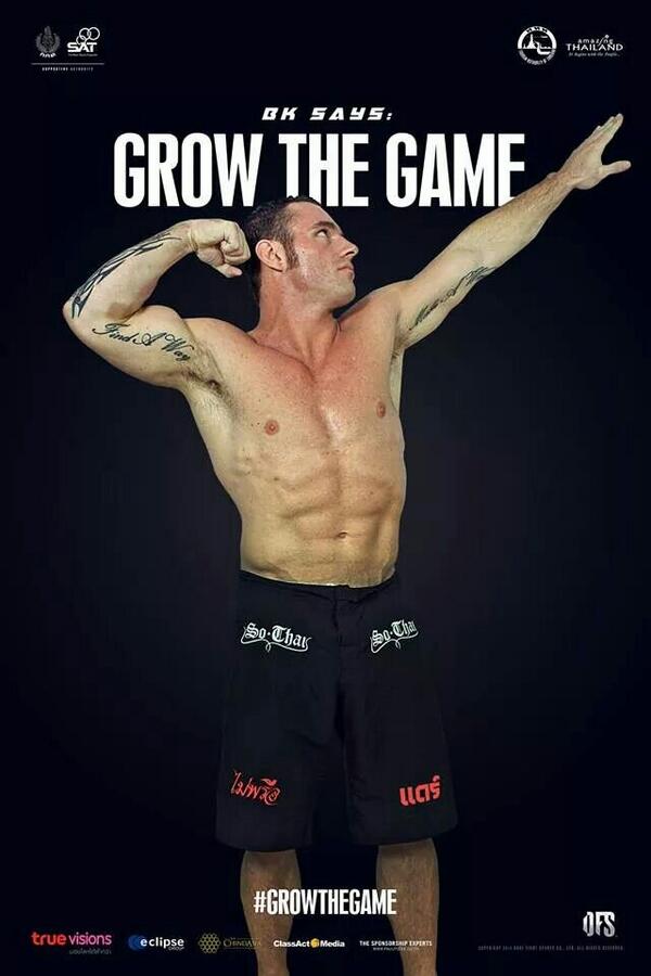 DareFightSports's tweet photo. BK says: "GROW THE GAME" - DFS 
#GrowtheGame http://t.co/bZ5cyUGfXK