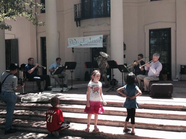 MyBackstageHero's tweet photo. Brass-tastic PARAGON BRASS ENSEMBLE!!! #yahart @yahouston http://t.co/BKzzz1uZ8M