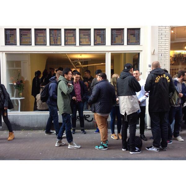 We went to the opening of <a href="/NoBoysAllowed/">No Boys Allowed</a> 2nd store, in Amsterdam keep a look out for our post about the store!! #RAD