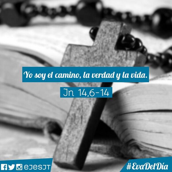 ejesjt's tweet photo. "EL que me ha visto a mí, ha visto al Padre". #EvaDelDia http://t.co/k6ObbLx0nZ http://t.co/4O2Uy4wBrN