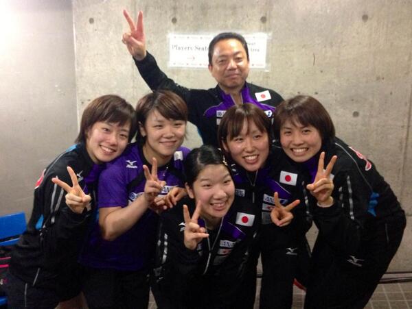 #JA全農 #世界卓球 #TTokyo2014 #日本代表 女子チーム、ベスト4進出です！！
facebook.com/JapanTable2014