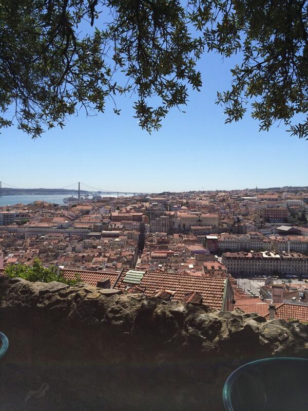 Lisboa is treating us well!! #vacation #SuperBock