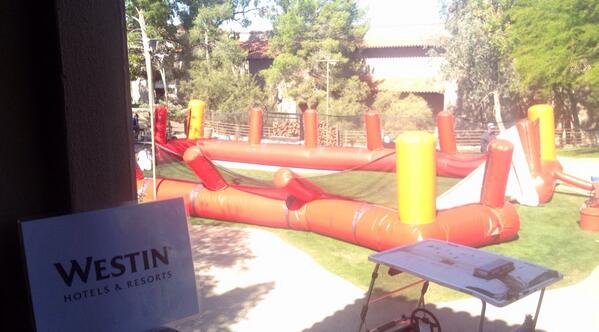 DanielaHarriso7's tweet image. #GTMForABetterYou @GTMElite @StarwoodBuzz @WestinLaPaloma #BouncingCastle