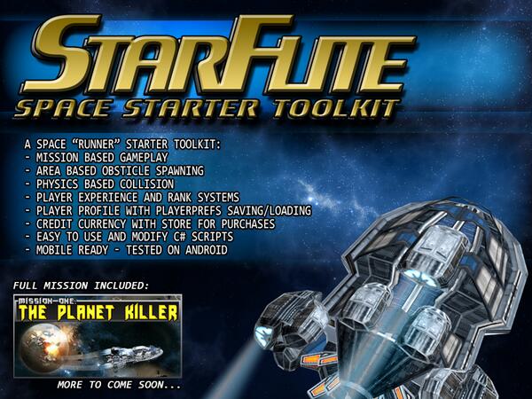 UnityAssets's tweet image. Just added this Space Starter Kit unitymagic.com #unityassets #gamedev
