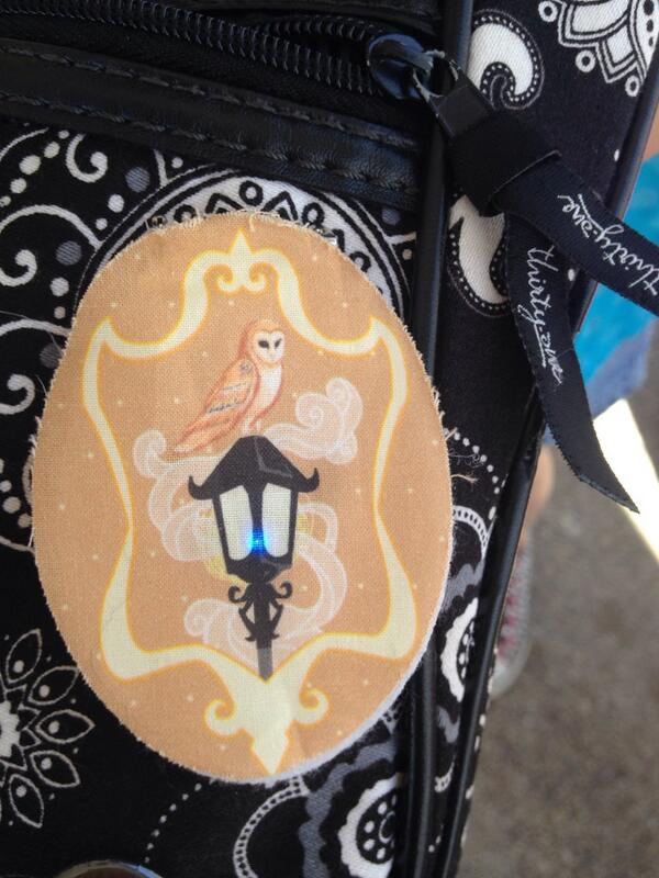 LauraMinAustin's tweet image. #AustinMakerEd lilypad art with conductive thread