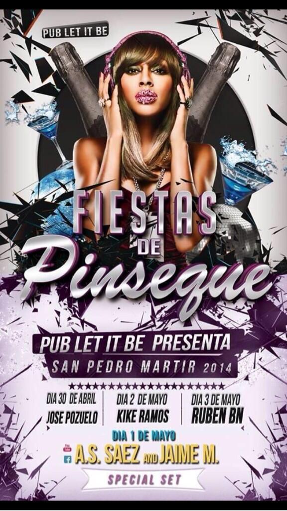 DjRubenBN's tweet photo. Ya con todo Preparado para liarla esta Noche en Pub Let It Be de Pinseque!! #onFire @Feorro http://t.co/UOeh8nkwFW