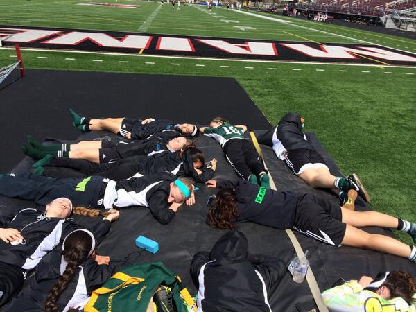 BeckySejzer's tweet photo. Getting some great tan lines at soccer tournaments😛 http://t.co/XcpR6coa2M