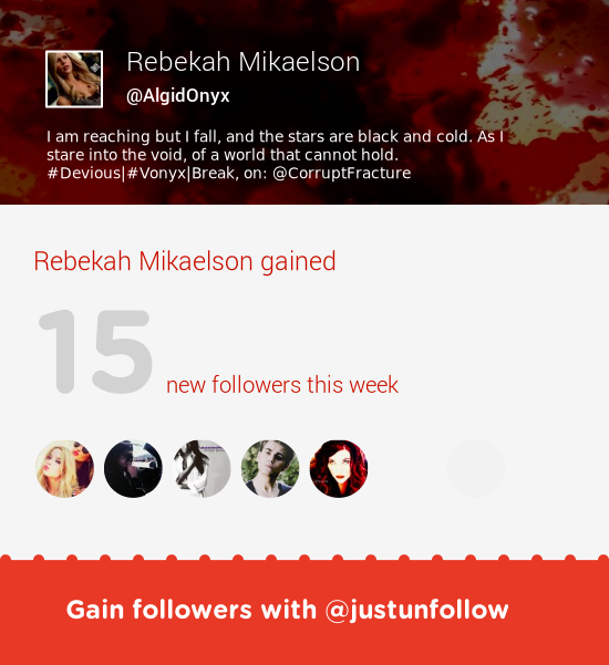 Fab tweeps @JonesMegannj123 <a href="/TinkaBelieber/">Tina Johnson</a> <a href="/MesmericProphet/">ωιτchγ ωσmαη</a> &amp; more followed me. Grow with justunfollow.com/?r=twp