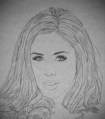 A sketch from a fan named Jon <3 XO! Happy Saturday! 11:11 make a wish! http://t.co/Jdk2fEMaBQ<a href="/tag/geekfest"class="tags"><span>#geekfest</span></a>