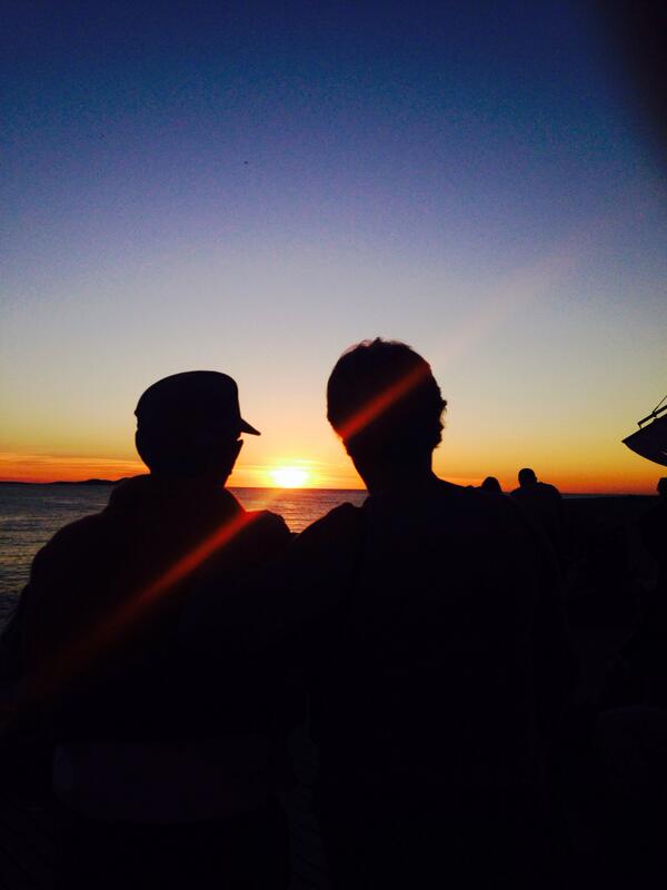 Mamboibiza's tweet photo. Nothing beats sharing a sunset with those you love at Cafe Mambo! http://t.co/JiIyJbY3Hf