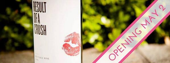 tasting room is up and going and busy--come see us today from 11-7 @ 134 W Poplar!  #WAwine