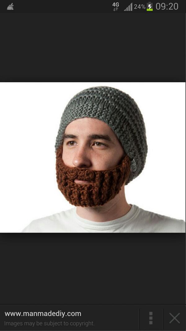 Tules38's tweet photo. Is this you @bjjgrubb rocking the beard beenie? #trendsetter http://t.co/6M75eA3IGd