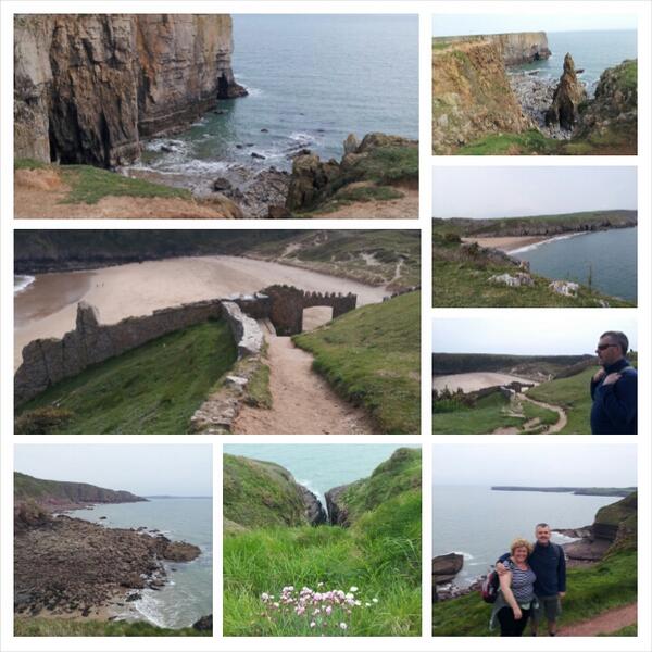 Another walk along #Pembrokeshire #Coastpath Manorbier- Broad Haven South - <a href="/pjenkins851/">Paul Jenkins old a/c</a> <a href="/PembsCoast/">Pembrokeshire Coast National Park</a> #Stunningscenery