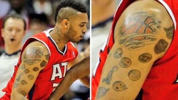 Doctor NBA on Twitter Mike Scott amp the WORST tattoos in NBA history  the WhatsApp Emoticons  via httptco0vHx9BZ6nM  httptcoBxQffbzuOJ  Twitter