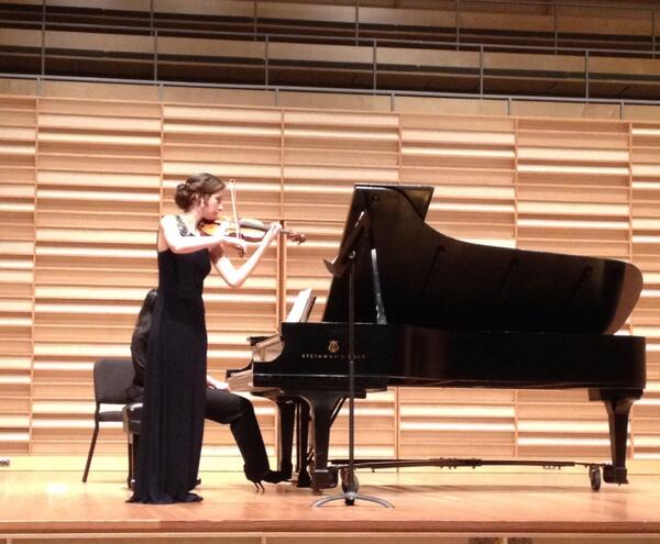 CarlHLam's tweet photo. Congratulations to @WomanPilot on a beautiful recital. #youkilledit http://t.co/9T10WFHVWa