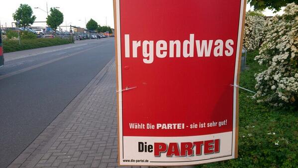 jottes's tweet photo. Der Wahl-o-Mat meinte, ich soll irgendwas wählen. http://t.co/PU6xR7wCrC