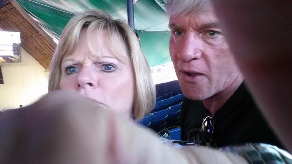 The very kind couple helping me take a photo of me and my friends at #DC101mpp