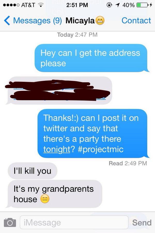 saldahl6's tweet image. #projectMic Ha 😂 @micaylarose25