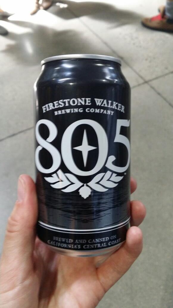 TheBeerGoddess's tweet photo. Keep a look out for @FirestoneWalker 805 in cans! #LA2FW2 #canbeer #craftbeer http://t.co/0FVGCDn3o9