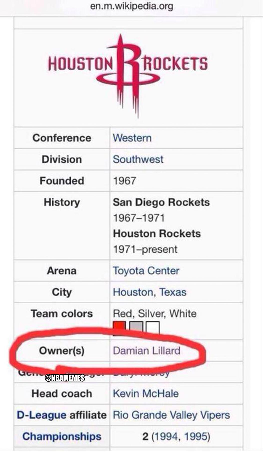 Houston Rockets - Wikipedia