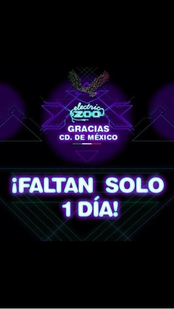 EZooMexico's tweet photo. ¡Ya sólo falta un día para vivir la mejor experiencia de tu vida! http://t.co/ltxUODYiXR