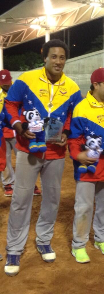 Ramón jones,  jugador más valioso de Venezuela